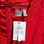 ASOS NWT Size 4  Vibrant Red Long Sleeve Dress Photo 1