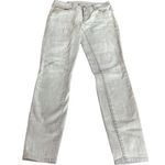 Armani Exchange Super Skinny Moto Jeans Gray Size 26 Photo 0