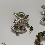 Lot Of 3 Earrings Pierced Christmas Holiday Photo 5