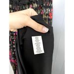 Trina Turk NEW  Betton Black Floral Lace Metallic 100% Silk Maxi Dress 0 Photo 1