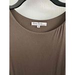 Velvet Torch Bodycon Olive Green Short Sleeves Knee Length Stretchy Modern Womens Dress XL Photo 2