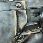 H & M New with Tags Faux Leather Biker Mini Skirt Photo 8