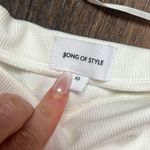 Leah Midi Dress in Off White Size XS Photo 3