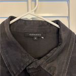 Olivaceous Black Camo Denim Utility Jacket Photo 3