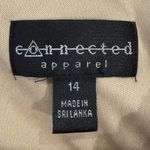 Connected Apparel  Sleeveless Plunge V-Neck Lace Maxi Dress Black Women's Size 14 Photo 6