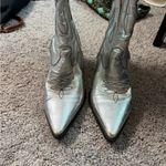 Princess Polly Rosewood Boots Silver Western-Style Women's cowgirl cowboy Boots Photo 3