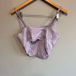 Gilly Hicks NWOT  Micro-Modal + Mesh Bustier | Size: L | Lavender Photo 2
