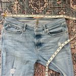 7 For All Mankind  Josefina Skinny Boyfriend Distressed Jeans Light Wash Size 29 Photo 6