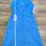 Stella McCartney Cutout Strappy MINI Denim Dress size 36/ US XS Photo 6