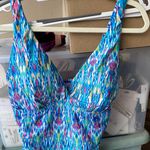 Jantzen Janetzen abstract, print swimsuit Photo 0