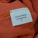 Vuori  Womens Orange High-Waisted Athletic Chic Casual Workout Pants Size Small Photo 3