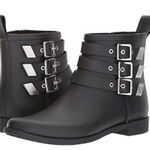Loeffler Randall  Luxury Zip-Up Nash Rainboots Size 11 Reg $395 Photo 0