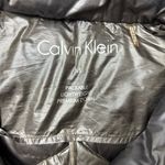 Calvin Klein  Packable Down Brown Lightweight Puffer Hooded Black Coat Size M Photo 10