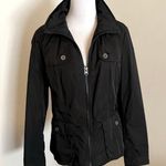 ZARA Womens Black Biker Style Jacket Medium Photo 1