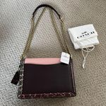 Coach  X Jennifer Lopez Hutton Shoulder Bag In Colorblock With Snakeskin Detail Photo 1