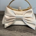 Alessia | Satin Clutch w/ Bow Accent ✨ Gold Photo 7