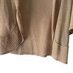 Sweet Kizz Y2k Women's Size Large USA Tank Open Front Cardigan Sweater Brown Photo 2
