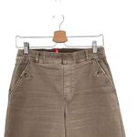  SPANXsupersmooth Stretch Twill Cropped Wide Leg Pant Brown Size Medium Photo 3