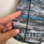 Lululemon - Hotty Hot Short Long 4" Peloton Digital Oasis Grey Multi True Navy Photo 6