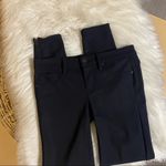 Genetic Denim 🛍️ Jet Black James Nylon Ankle Zipper Pants Size 25 Photo 3