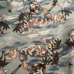 Disney  Peter Pan Mermaid Lagoon Retro Set Me Piece Swimsuit Ruffle 2XL Photo 1