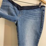 Madewell Maternity Over-the Belly Kick Out Crop Jeans Cherryville 33P NEW Photo 5