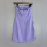 Kookai Oyster Contour Strapless Mini Dress in Passion Flower size US 2 Small Photo 7