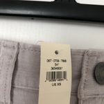 Aerie  Womens Shorts XS Gray Corduroy Hi Rise 5 Style‎ Pocket Pull On NWT Photo 6