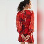 Anthropologie Hutch for  Poppy Puff-Sleeved Mini Dress Photo 1