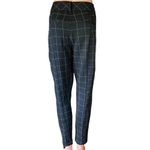 Elle Ladies Black White Large Check Ankle Cropped Dress Pants ~ Size 10 Photo 19