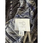 Anthropologie ‎ HD in Paris Harbor CropWide Leg Jumpsuit Cupro Navy Size 12 Photo 5