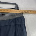 Zella  Womens XL Lined Athletic Shorts Striped Waistband‎ Pockets Gray Blue Gym Photo 5