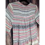 Tasha Polizzi Dress Sz M Colt Tunic Western Shirt Desert Colors Aztec Cotton Size M Photo 5