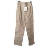 Lovers + Friends  Eden Cargo Pant‎ Light Khaki NWT Small Photo 2