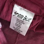 Studio Blue Womens Jeans Straight Leg Stretch Purple 25 Photo 3