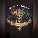 Gildan  New Orleans Mardi Gras Long Sleeve Shirt - Black Photo 2