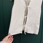 Abercrombie & Fitch Abercrombie tie front sweater vest high neck bows Photo 5