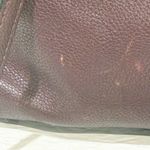 Coach TURNLOCK Chain Tote 27 Zip Top Leather Shoulder Bag 57107 Oxblood Photo 2
