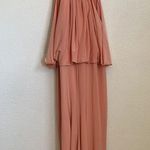 MISA Los Angeles NWT Domino Knee Length Dress in Pink Photo 2