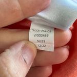 Athleta  Retreat‎ Linen Jogger Pants Coral Sunset Glow Elastic Cuff womens sz 4 Photo 4