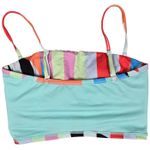 Sanctuary  Striped Bandeau Beachwear‎ Bikini Swim top S NWT Photo 3