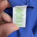 Lilly Pulitzer  Elba Sweater Blue Tassel 3/4‎ Sleeve Pockets Flowy Lightweight XS Photo 4