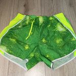 Nike  dri fit Green and Yellow Athletic Shorts Photo 0