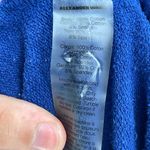 Alexander Wang T By  Blue Boho Zip Up Bomber Jacket Size Small Photo 9