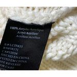 Lucca Couture Women's Cropped Sweater Long Sleeve Cable-Knit Size L Large Photo 6