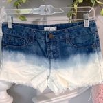 Forever 21 Denim Jean Shorts Hombre Tie Dye Cutoffs  Womens 24 Low Rise Photo 6