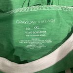 Grayson Threads Green Varsity Look Short Sleeve Top “Kiss Me I’m Lucky” XXL NWT Photo 8