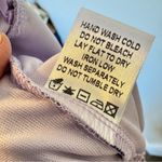 superdown  Revolve Purple Floral Long Sleeve Bodysuit Womens XS Casual Boho Flowy Photo 3