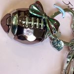 Betsey Johnson Football Bow Bag Charm Keychain Photo 4