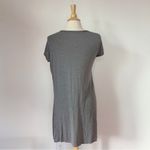 Daisy Fuentes Gray & Silver Glitter Snowflake Short Sleeve Nightgown Photo 2